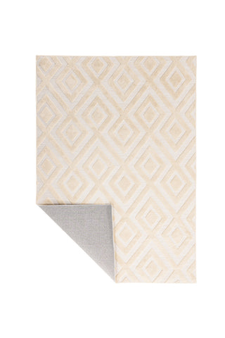 Venture Home Pia Polyester Shaggy - 290*200- -Rektangulär-Beige