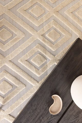 Venture Home Pia Polyester Shaggy - 290*200- -Rektangulär-Beige