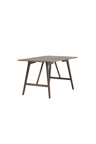 Venture Home Kaseidon Matbord - Gummiträ / Mörkbrun MDF