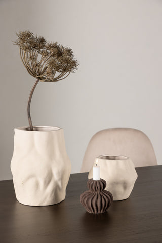 Venture Home Kaseidon Matbord - Gummiträ / Mörkbrun MDF