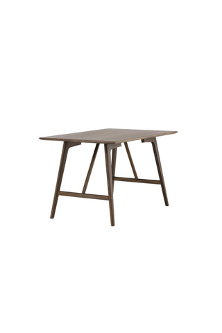 Venture Home Kaseidon Matbord - Gummiträ / Mörkbrun MDF