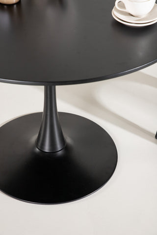 Venture Home Glade Matbord - Svart / Svart MDF
