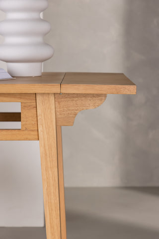 Venture Home Yakidon Matbord - Gummiträ / Eklook MDF