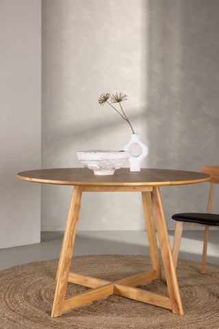 Venture Home Yakidon Matbord - Gummiträ / Eklook MDF