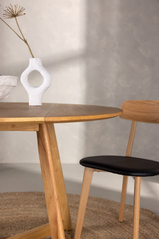 Venture Home Yakidon Matbord - Gummiträ / Eklook MDF