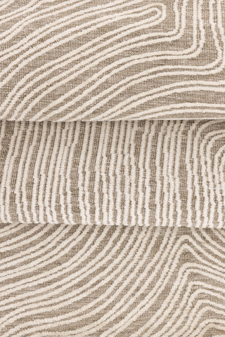 Venture Home Melle Mikropolyester - 395*295- -Rektangulär-Ivory Beige