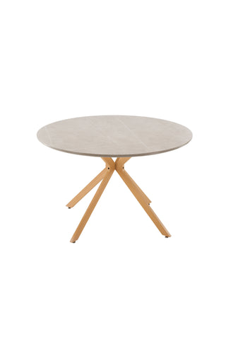 Venture Home Piazza Matbord - Naturlig / Grå Spraystone