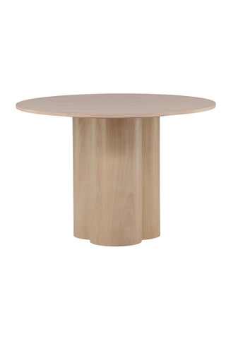 Venture Home Olivia Matbord - White Wash Faner