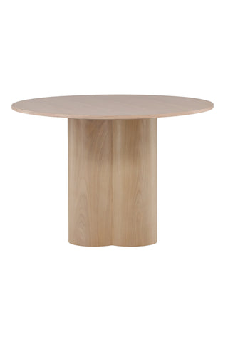 Venture Home Olivia Matbord - White Wash Faner