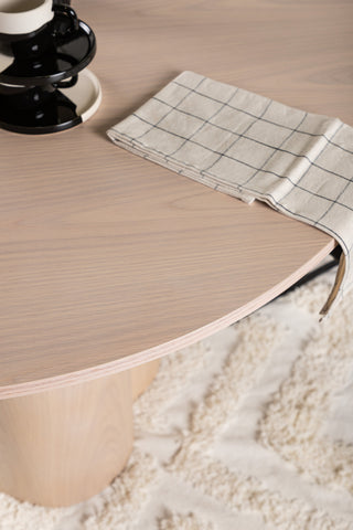 Venture Home Olivia Matbord - White Wash Faner