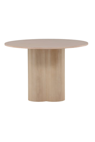 Venture Home Olivia Matbord - White Wash Faner