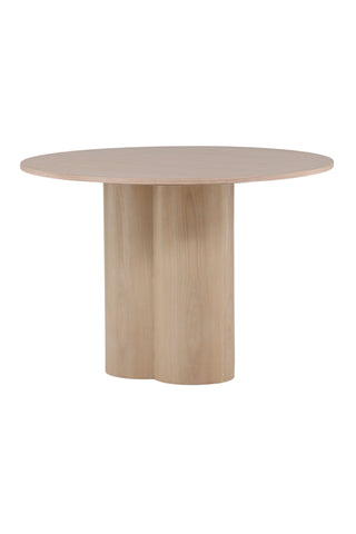 Venture Home Olivia Matbord - White Wash Faner