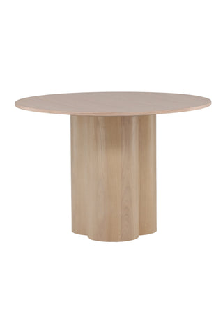 Venture Home Olivia Matbord - White Wash Faner
