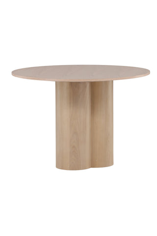 Venture Home Olivia Matbord - White Wash Faner