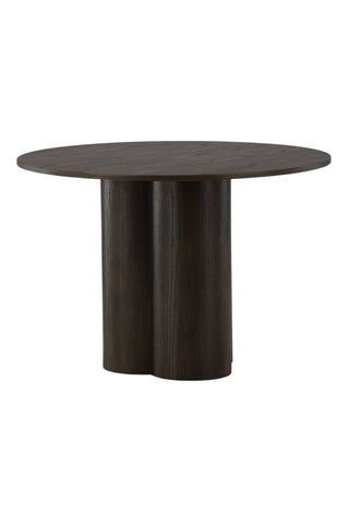 Venture Home Olivia Matbord - Mocca / Mocca Faner
