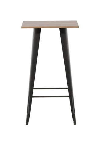 Venture Home Tempe Barbord - Svart / Natur MDF
