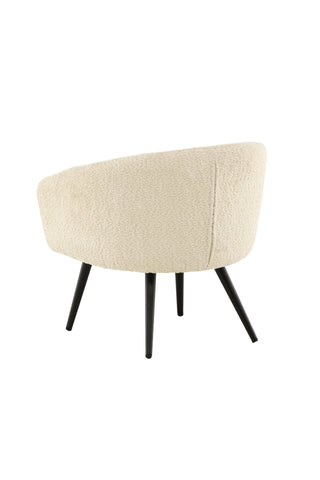 Venture Home Fluffy Barn Enkelsoffa - Svart / Vit Teddy