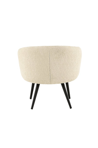 Venture Home Fluffy Barn Enkelsoffa - Svart / Vit Teddy