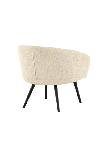 Venture Home Fluffy Barn Enkelsoffa - Svart / Vit Teddy