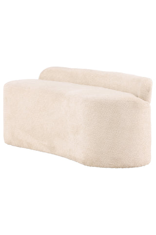 Venture Home Pocatello Soffa - Vit / Vit Boucle