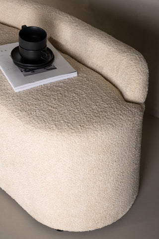Venture Home Pocatello Soffa - Vit / Vit Boucle