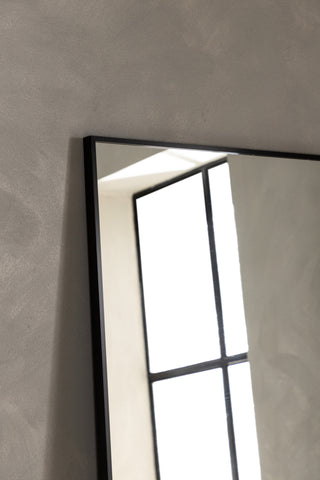 Venture Home Dalton Mirror - Mattsvart / Klart Spegelglas