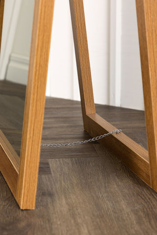 Venture Home Sebring Mirror - Valnöt / Klart spegelglas