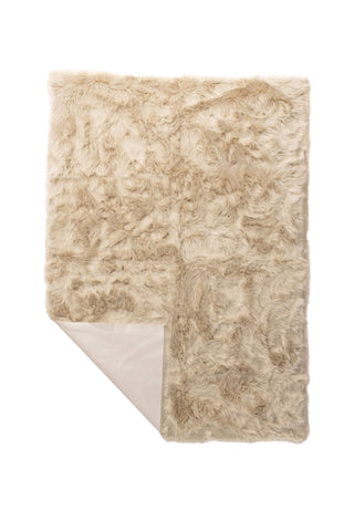 Venture Home Katy Polyester fuskpäls - 230*160- -Rektangulär-Beige
