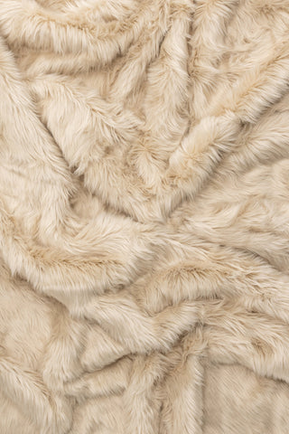 Venture Home Katy Polyester fuskpäls - 230*160- -Rektangulär-Beige
