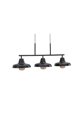 Venture Home Stöten Pendellampa - Mattsvart / Metall, Kopparfinish