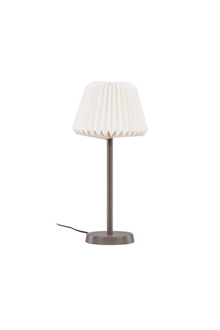 Venture Home Tandådalen 25cm Bordslampa - Mocca / Vit