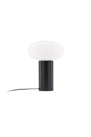 Venture Home Hovfjället 25cm Bordslampa - Svart / Rispapper