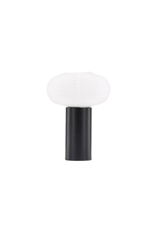Venture Home Hovfjället 25cm Bordslampa - Svart / Rispapper