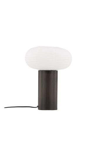 Venture Home Hovfjället 25cm Bordslampa - Svart / Rispapper