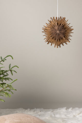 Venture Home Sälen 35cm Pendellampa - Brun / Brun