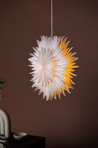 Venture Home Sälen 46cm Pendellampa - Vit / Vit