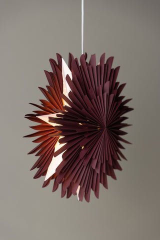 Venture Home Sälen 46cm Pendellampa - Mörkröd / Mörkröd