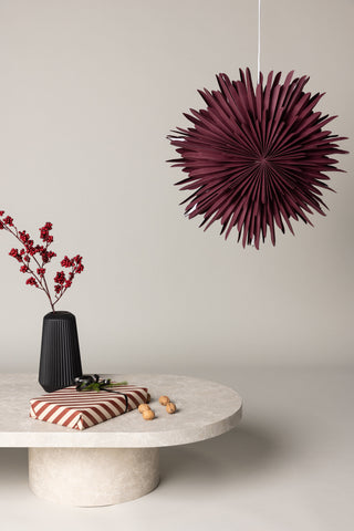 Venture Home Sälen 60cm Pendellampa - Mörkröd / Mörkröd