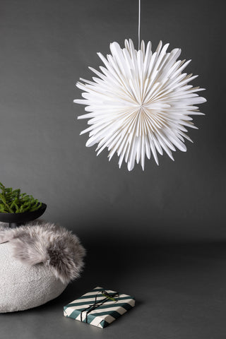 Venture Home Sälen 80cm Pendellampa - Vit / Vit