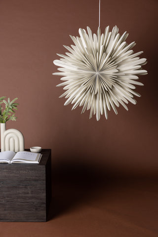 Venture Home Sälen 80cm Pendellampa - Beige / Beige