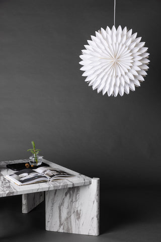 Venture Home Storlien 60cm Pendellampa - Vit / Vit