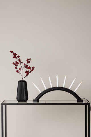 Venture Home Kebnekaise 55cm Bordslampa - Svart / Vit