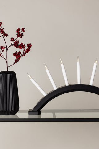 Venture Home Kebnekaise 55cm Bordslampa - Svart / Vit