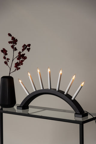 Venture Home Kebnekaise 55cm Bordslampa - Svart / Vit