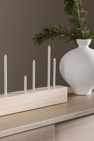 Venture Home Kungsberget Bordslampa - Whitewash / MDF