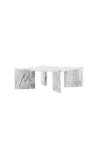 Venture Home Rogaland Soffbord - White Marblelook / MDF