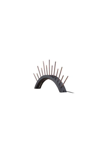Venture Home Björnrike Ljusstake - Svart / Metall, Kopparfinish