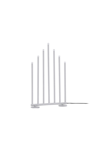 Venture Home Björnfjället Ljusstake 50cm - Matt Silver Dimmer /