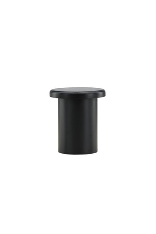 Venture Home Namsos Sidobord φ40 - Svart / Svart MDF PU lackmålning