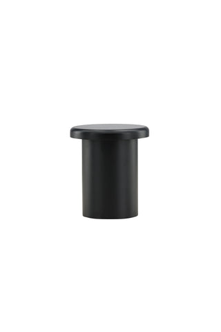 Venture Home Namsos Sidobord φ40 - Svart / Svart MDF PU lackmålning